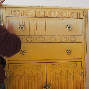 120K views · 1.4K reactions | Dirty ombré paint effect on a damaged cabinet | FAFF Designs | Facebook