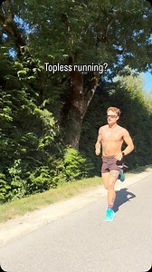 3.3K views · 251 reactions | What are people’s thoughts on topless running? Great for performance and heat loss, but is it worth the looks of judgement from others? What’s the OK temperature where you’re allowed to run topless It was 24 degrees today so the top was off the second it hit over 20… | Thedentalathlete | Facebook