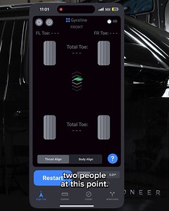 Can a smartphone really stand up to a pro-grade alignment rack? Master Trainer Josh Whiteman tests the Gyraline Align-It-Yourself tool against a Hunter rack and walks through the full process. Watch the whole video: bit.ly/4jJJ2Sl #GarageGurus #Alignment #Tools #TechTips #VoTech #Technicians #Automotive #Repair | Garage Gurus
