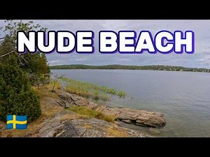 NUDE Beach on Cloudy Evening