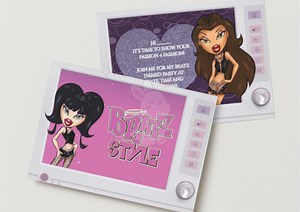 Bratz Sleepover | Hoppy Design | ORIGINAL INVITATION - Etsy Australia