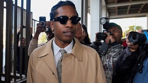 A$AP Rocky hugs Rihanna after verdict in gun assault trial