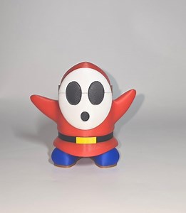 3D Printed Shy Guy Figure: Retro Gaming Collectible - Etsy UK