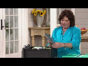 Flip-Box Large Collapsible Hot/Cold Insulation Box on QVC