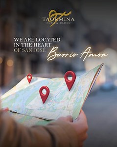We are located in the heart of San José, Barrio Amón, Ave.Eleven ¡We are waiting for you! | Hotel & Casino Taormina | Facebook