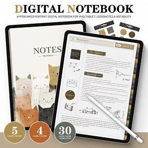Digital Notebook for Goodnotes & Notability: Cornell Notes (digital Download) - Etsy