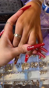 458K views · 16K reactions | Doing my daughter’s nails  #nails #christmas #mommydaughter #nailtech | Lovelymimi | Facebook