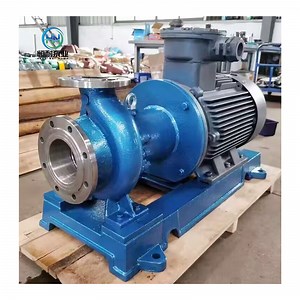 [Hot Item] High Pressure Magnetic Drive Pump IMC Series Stainless Steel Centrifugal Phenol Transfer Pump Horizontal Motor Design Liquid