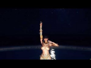 Elder Scrolls V Skyrim | Dance Together MMD - Deep Blue Song