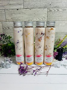Bath Salts 4 OZ Test Tube Aromatherapy Bath Salt Sampler Holiday Gift - Etsy UK