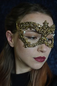 Gold Baroque Mask, Fancy Dress Parties, Masks, Venetian Carnival, Baroque, Renaissance - Etsy Canada