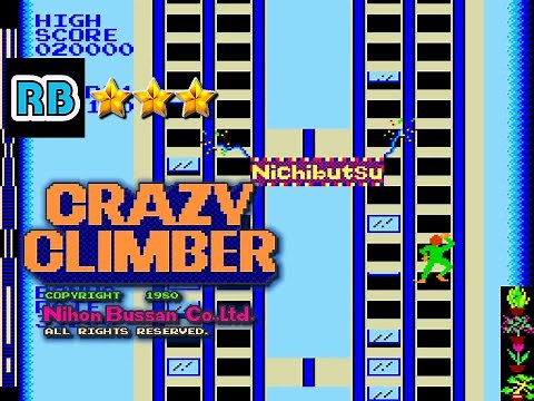 1980 [60fps] Crazy Climber 611600pts
