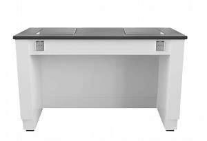 [Hot Item] Steel Structure Marble Worktop Balance Table for Advanced Physics Science Checmial Lab