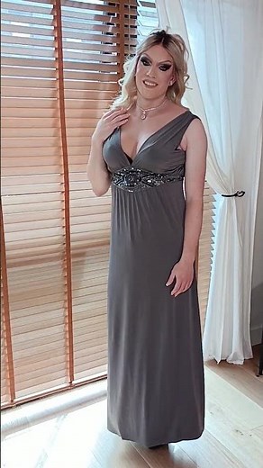 Crossdressing in Prom Dress!