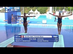Barcelona2013 Jennifer Abel & Pamela Ware #1
