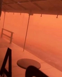 4.1K views · 113 reactions | Incredible footage from inside the dust storm in western NSW, filmed by Olivia Probyn from the White Cliffs Hotel!   | Ben Fordham | Facebook