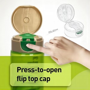 [Hot Item] 200ml Face Wash Packaging Cosmetic Cream Facial Cleanser Tube with Press Open Flip Top Cap