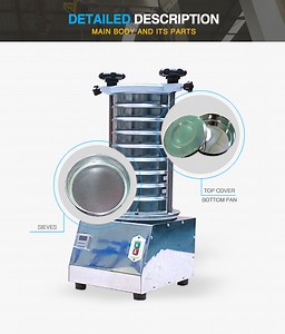 [Hot Item] 12 Inches Electric Flour Laboratory Test Vibration Sieve Shaker