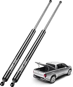 Vepagoo SE280PSS30 28in 30Lb/133N Heavy Duty Lift Support Gas Shock Strut Spring for Truck Bed Tonneau Cover Trailer Cap Camper Shell Topper RV Outside Kitchen Door Bed, Set of 2
