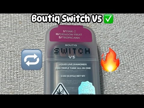 Boutiq Switch V5 Review - Pink Z x Dragon Fruit x Tropicana
