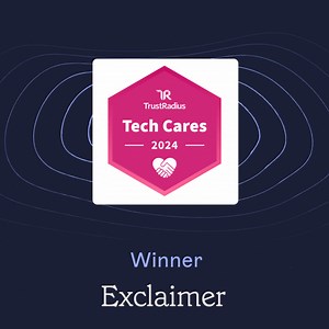 We’re excited to announce that Exclaimer has received the prestigious 2024 Tech Cares Award from TrustRadius🏆💕 This award recognizes B2B technology companies that have made notable efforts to support their employees, communities, and the environment. 👉 https://bit.ly/3XcfVzj | Exclaimer