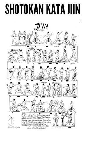 Jiin kata shotokan karate 🥋 #shotokan #jiinkata #karatesir786 | KARATE SIR