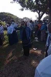 1.3K views · 97 reactions | Nldအစိုးရက ပြည်သူတွေကို ဖိနိုပ်ချုပ်ခြယ်နေသည်ဟု ဆန္ဒပြသူတချို့ပြော | 홵횘횛 횈횘횞 | Facebook