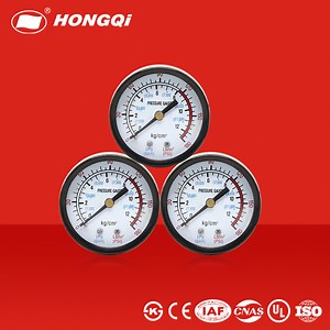 [Hot Item] General Spring Pressure Gauge with Black Sensitive Pointer and 50mm Dia