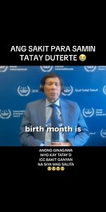 Kasakit TINGNAn ang kalagayan mo tatay digong 😢😢pero laban Lang alam Kong Di mananaig ang kasamaan SA kabutihan mabuhay Ka we love you tatay digong 💚👊🏻❤️🙏🙏🙏🙏 #highlight | Craziness Charity Rodriguez Montano