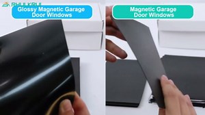 Glossy Magnetic Garage Door Windows,Garage Door Magnetic Decorative Hardware,Garage Magnets Decoration 4X6 inches,16pcs Garage Door Window Magnets【Upgrade】