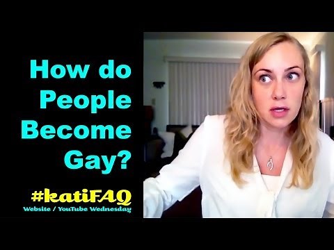 How do people become gay?