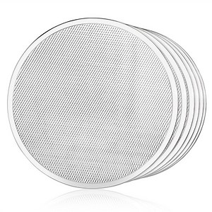 [Hot Item] Best Selling Aluminium Pizza Mesh Non Stick Round Pizza Screen Baking Tray