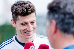 "Müssen alle Fehler ausnutzen." 💪 Robert Lewandowski im Interview vor dem Halbfinal-Hinspiel gegen Real. 🎙 | FC Bayern München