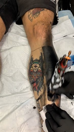 312K views · 680 reactions | Getting black-out ink to cover-up old tattoos is awesome! | UNILAD | Facebook