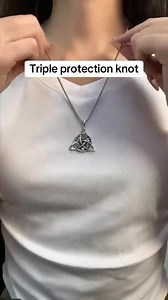 ✨ Celtic Trinity Knot Necklace – Strength & Spirit in Every Line Carry eternal meaning with this stainless steel triquetra pendant, blending Celtic knots, Viking runes and Christian symbolism. 🔯 Deep Spiritual Meaning → Represents earth, water, fire • Eternal life • Love & loyalty → Inspirational Viking runes engraved for courage and faith ⚔️ Premium Stainless Steel → Highly polished • Never fades • Hypoallergenic → Wear every day – strong, skin-friendly, and timeless 🙏 For Heritage & Belief →