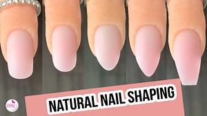 Shaping Natural Nails Squoval, Round, Oval, Almond, Coffin – Paola Ponce Nails
