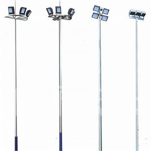 [Hot Item] Tiang Lampu Stadion Tinggi Berlapis Galvanis Panas