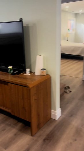 From a small powder room to a full size bath. #tile #wall-relocation #bathroom #flooring | HandKind Construction