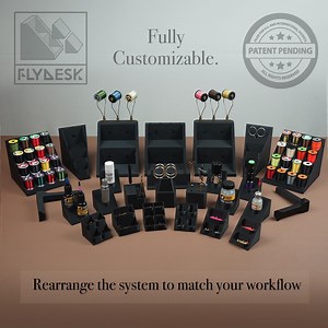 Flydesk Fly Tying Station Modular, Customizable, Expandable Www.flydesk.com Great Gift! - Etsy Canada