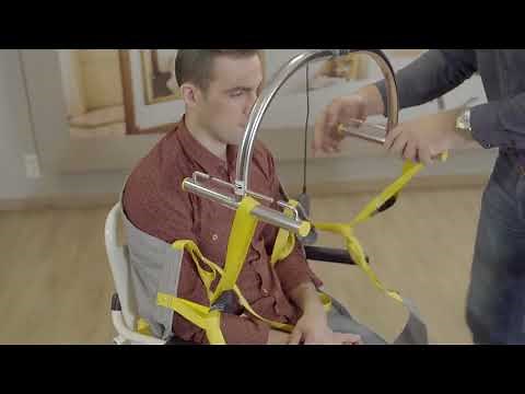 Handi-Move : use of the single amputee sling (for people with a single amputation above the knee)