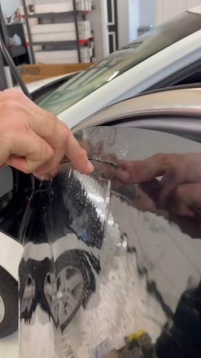 I love hand cutting my window tint. My plotter is great but, the perfect satisfying cut when making a window tint pattern is one of my favorite parts of the process. Who else likes making their own window tint patterns? Follow us for more satisfying videos. We put out many tips and tricks. We will also assist if you ask. Anyone need training? Let’s tint some windows 😎💪🏼💪🏼👌🏼 #metrotintllc #windowtint #tinter #windowtinter #windowtintshop #nanoceramictint #ceramicwindowtint #tipsandtricks #
