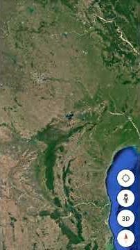 Huge Nagarjuna Sagar Dam Krishna River 3D Satellite view!