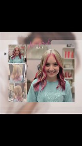 Hot Pink color with blonde highlights….. yes please!!! This beautiful young lady loves her new look! • • • #eriepahairstylist #eriepastylist #eriepa #eriepasalon #wella #wellacolor #wellalife #wellaprofessional #eriepacolorist #wellahair #fashioncolor #hotpinkhair #wellasalon | Formosa Hair Studio