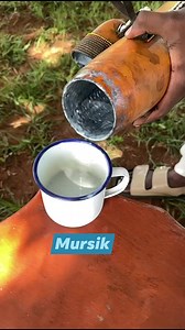 #Mursik ,Sweet #Kalejin traditional fermented cow or goat milk. Kalenjinland #ngosonewstuwetaasanzu | Ngoso News