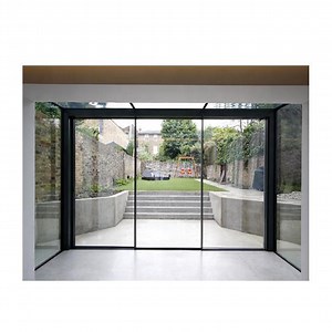 [Hot Item] Exterior Sliding Doors Narrow Frame Slim Frame Aluminum Sliding Glass Door
