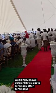 2.5K views · 12 reactions | Congratulations to Sir Wicknell and Lulu Masowe wedding version | Nutsy Guatey | Facebook