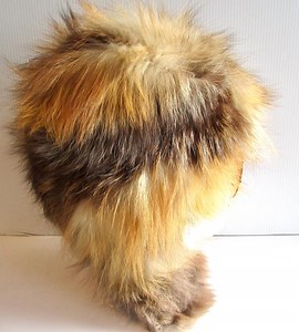 Vtg Natural Real Red Fox Fur Hat or Bonnet for Kid/nice Red Fox Fur Hat or Bonnet for Kid 17"approx. - Etsy