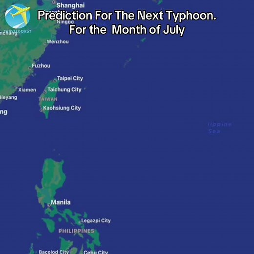 Predicted Typhoon Track for July 2025 in NCR
