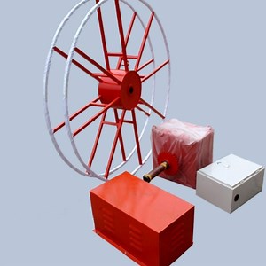 [Hot Item] Silvery/Blue Easy Power-Supply Insulation Electric Cable Reel