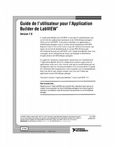 Application Sur Crio Labview Fpga - Notice & Manuel PDF